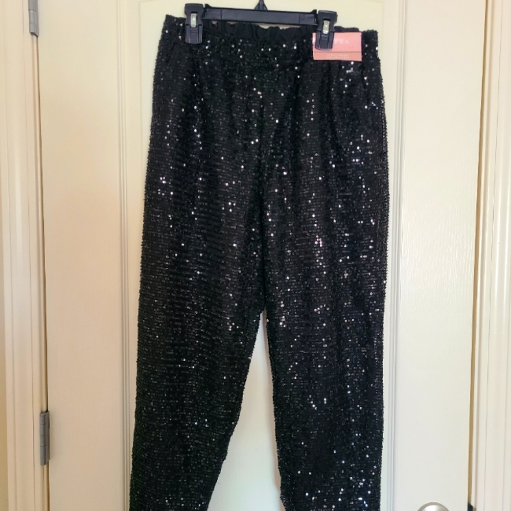Sequin pants